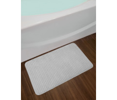 Geometric Greyscale Bath Mat