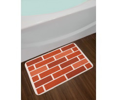 Geometric Structural Layout Bath Mat