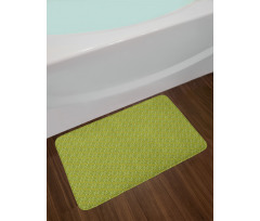 Vegetation Leaves Budding Bath Mat