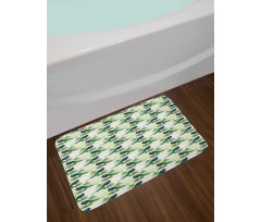 Exotic Bird Beauty Branch Bath Mat