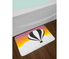 Romance over Clouds Bath Mat