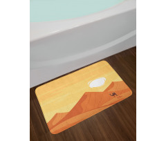 Hot and Drought Landscape Bath Mat