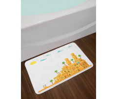 Mud Houses Hot Weather Bath Mat