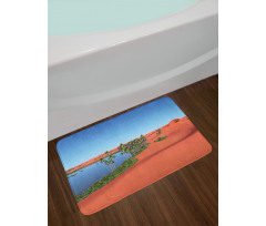 Hot and Humid Oasis Sahara Bath Mat