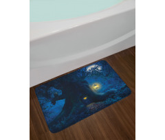 Tree in Woods Bath Mat