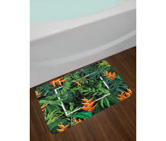 Modern Jungle Square Bath Mat