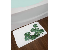 Monstera Deliciosa Bath Mat