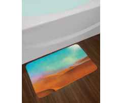 Fine Art Desert and Sky Scene Bath Mat