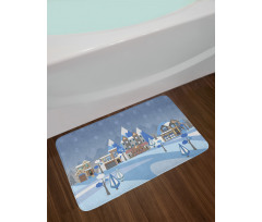 Vacation Time Travel Spot Bath Mat