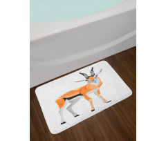 Thomson's Gazelle Cartoon Bath Mat