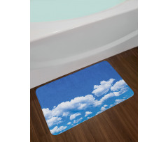 Summertime Nature Scene Bath Mat