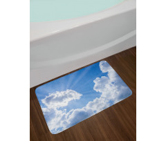 Clouds Scenery Bath Mat