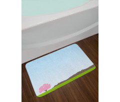 Floating Cherry Blossom Bath Mat