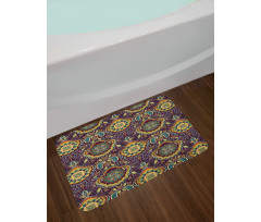 Botanical Art Composition Bath Mat