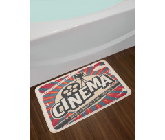 Vintage Cinema Movie Star Bath Mat