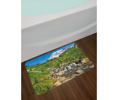 Edith Creek Mount Rainier Bath Mat