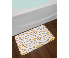 Egyptian Myth Bath Mat