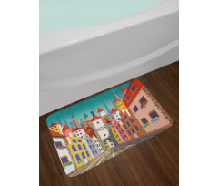 Historic European Houses Bath Mat