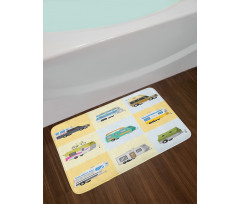 Various Camper Vans Bath Mat