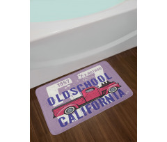 Oldschool California Bath Mat