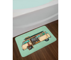 Street Coffee Van Bath Mat