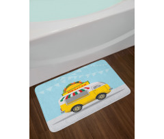 Mexican Food Van Bath Mat