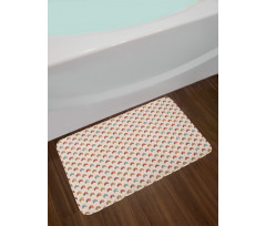 Colorful Ornaments Bath Mat