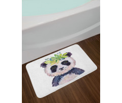 Watercolor Design Artwork Bath Mat