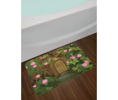 Gate to a Tree Bath Mat