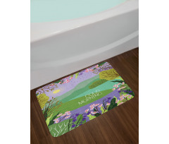 Morning Setting Bath Mat