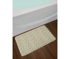 Rounded Squares Bath Mat