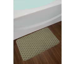 Traditional Antique Art Bath Mat