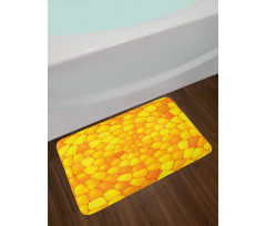 Abstract Corn Pattern Bath Mat
