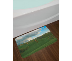 Rural Landscape Bath Mat