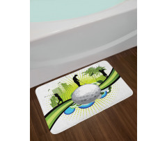 Hobby Sport Digital Graphic Bath Mat