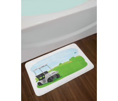 Car and Field Bath Mat