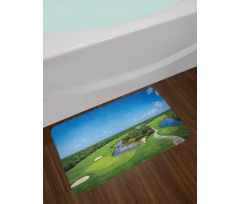 Panoramic Field Bath Mat