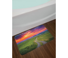 Tuscany Tangerine Sky Bath Mat