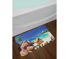 Panoramic Coastal Bath Mat