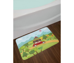 Road Tripping Family Bath Mat