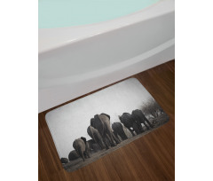 Tropic Wildlife Safari Bath Mat