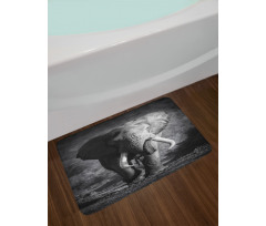 Exotic Wildlife Elephant Bath Mat