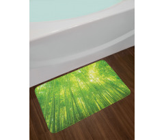 Exotic Wildlife Plants Bath Mat