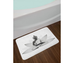 Lotus Far Eastern Style Bath Mat