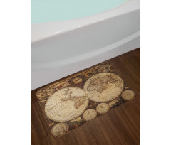 Historic Old Atlas Bath Mat