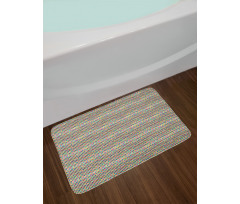 Continuing Round Squares Bath Mat