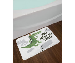 You Make Me Smile Bath Mat