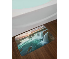 Wild Nature Waterfall Bath Mat