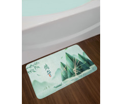 Traditional Rice Dumpling Bath Mat