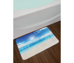 Caribbean Summer Sea Bath Mat